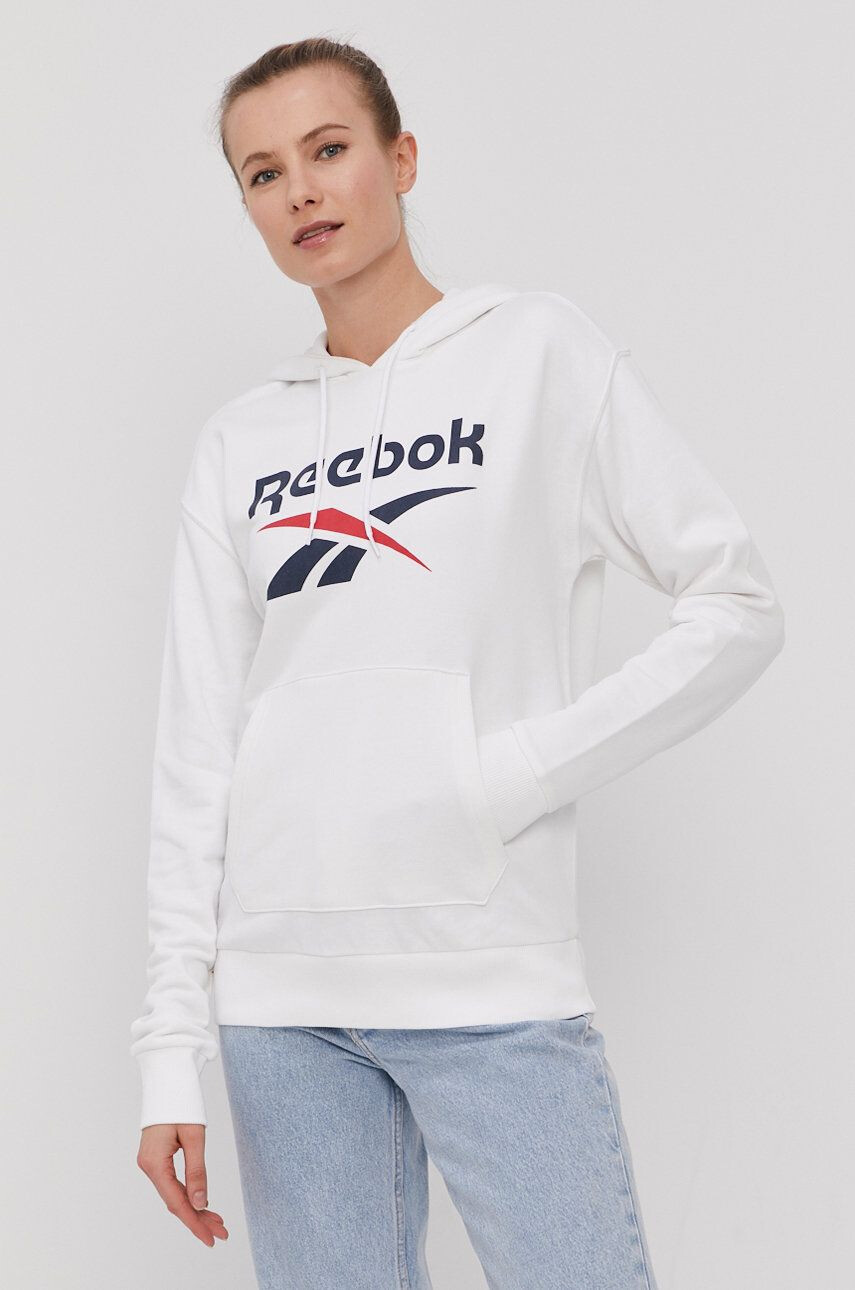 Reebok felső GI6700 fehér női nyomott mintás - Pepit.hu