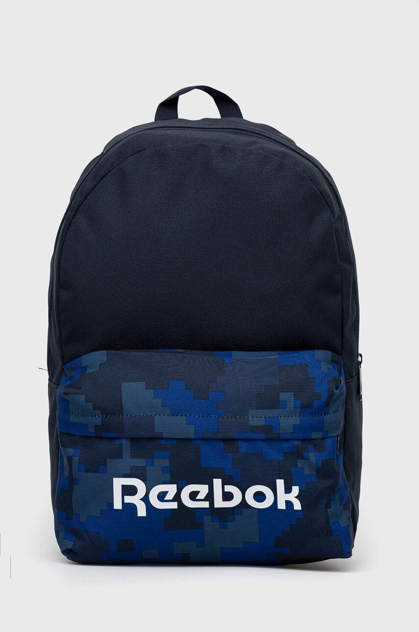 Reebok gyerek hátizsák H23413 sötétkék nagy nyomott mintás - Pepit.hu