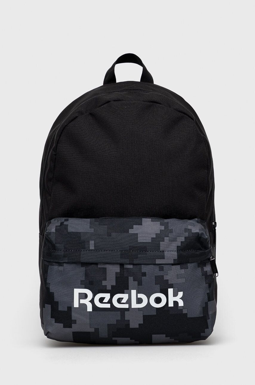 Reebok hátizsák H36575 fekete nagy nyomott mintás - Pepit.hu