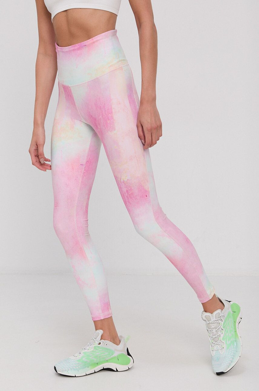 Reebok legging GU3272 rózsaszín női mintás - Pepit.hu