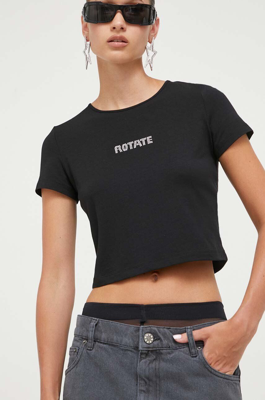 Rotate t-shirt női fekete - Pepit.hu