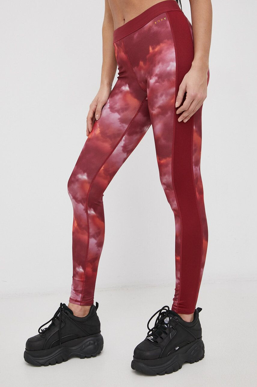 Roxy legging bordó női mintás - Pepit.hu