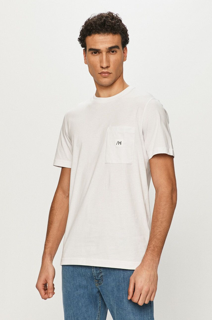 Selected Homme Selected t-shirt fehér - Pepit.hu