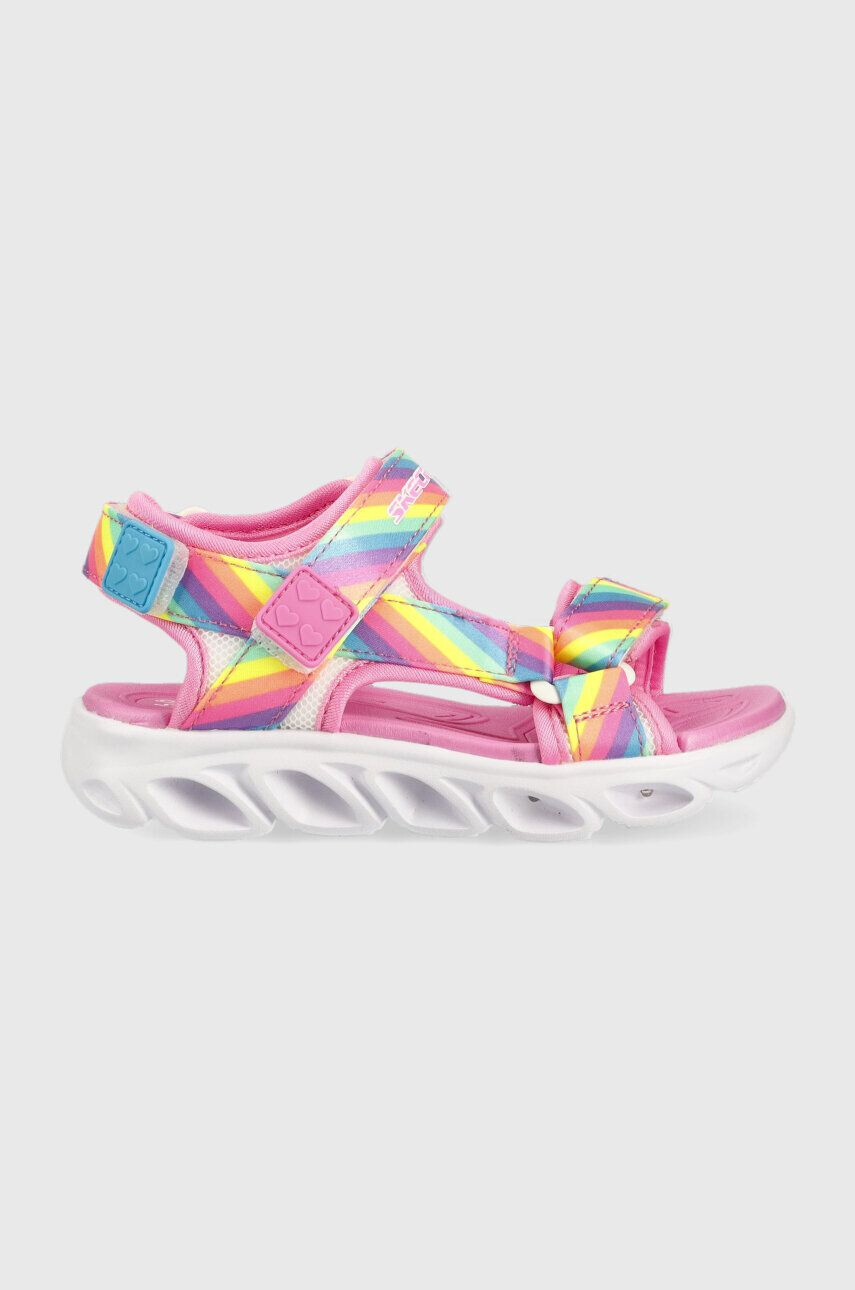 Skechers gyerek szandál Hypno-Splash Rainbow Lights - Pepit.hu