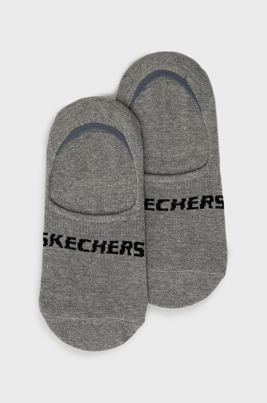 Skechers zokni (2 pár) szürke - Pepit.hu