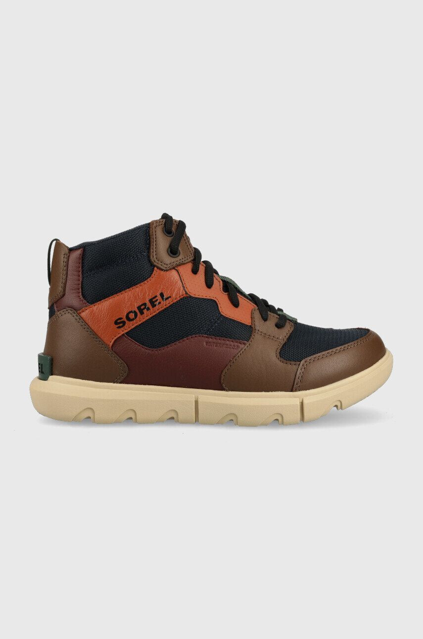 Sorel sportcipő Explorer Sneaker Mid barna - Pepit.hu