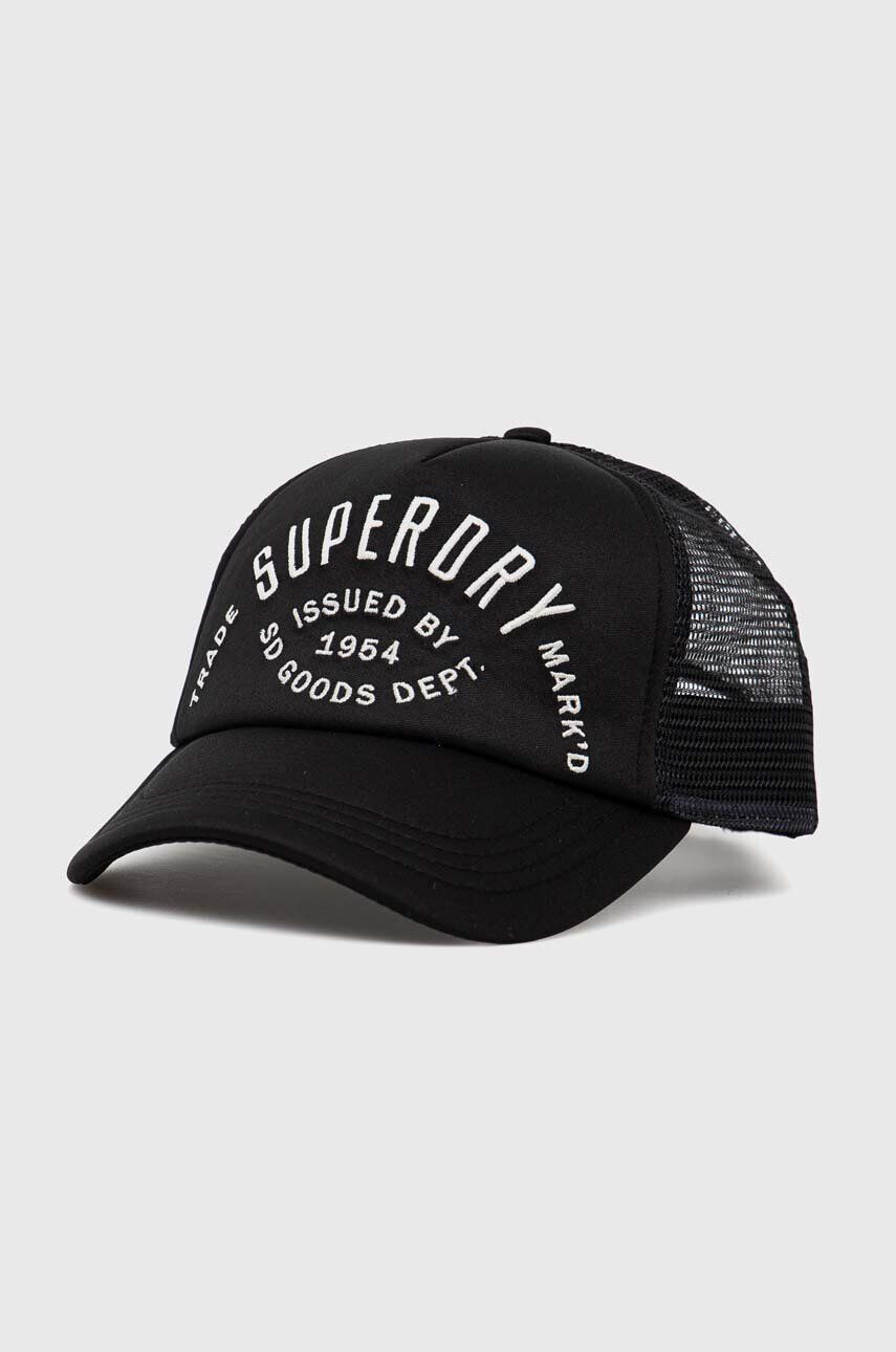 Superdry baseball sapka fekete nyomott mintás - Pepit.hu