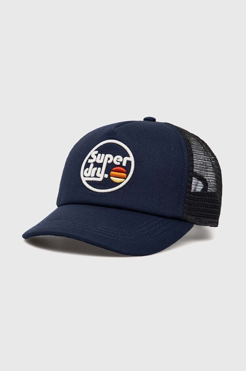 Superdry baseball sapka sötétkék nyomott mintás - Pepit.hu