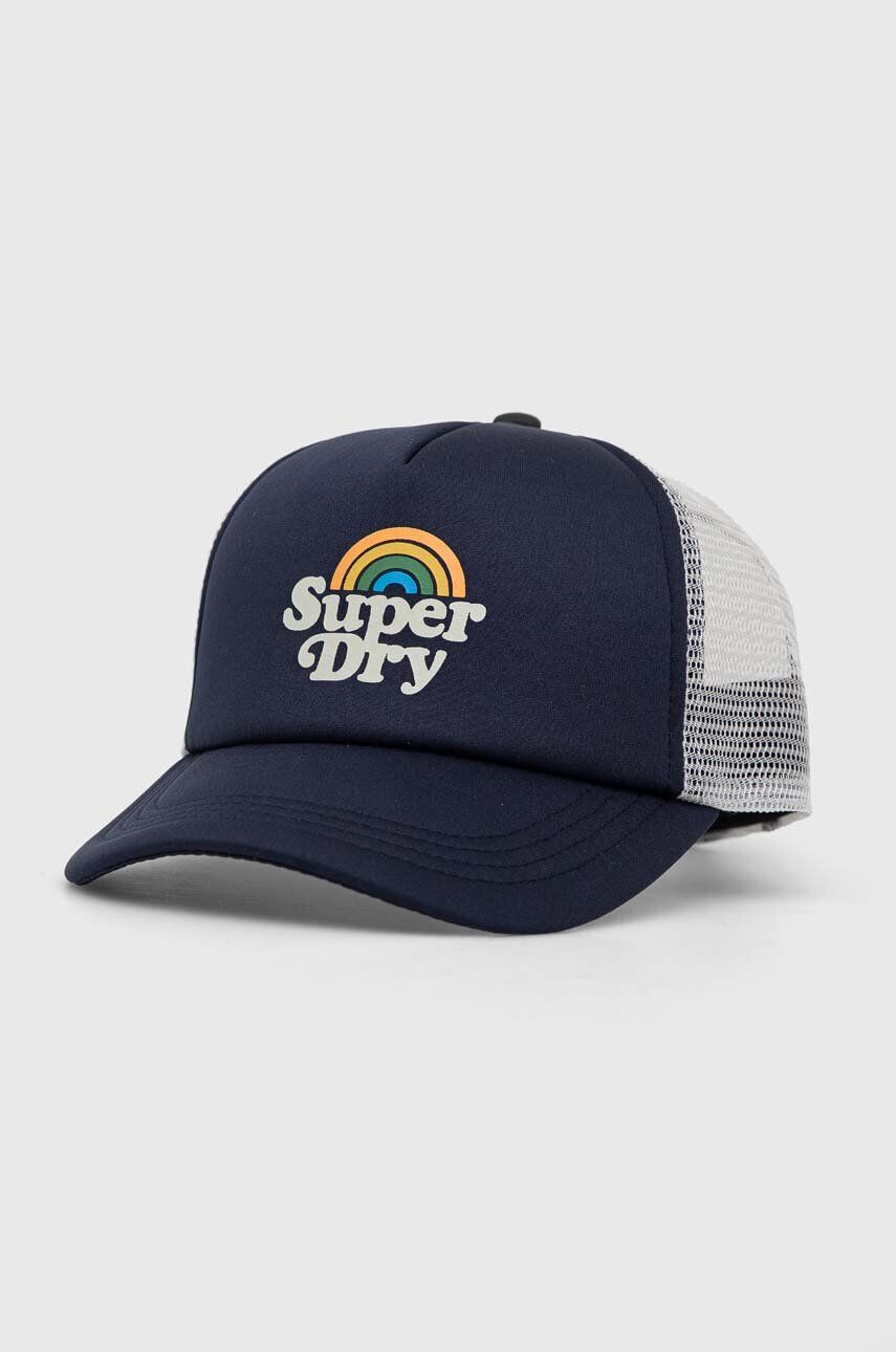 Superdry baseball sapka sötétkék nyomott mintás - Pepit.hu