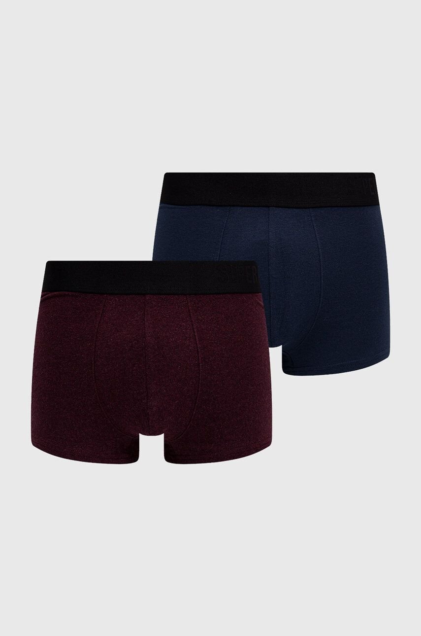 Superdry boxeralsó (2-pack) sötétkék - Pepit.hu