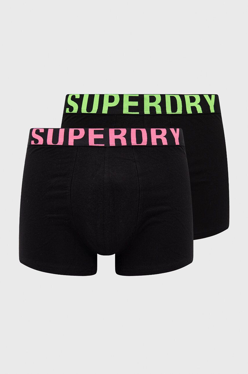 Superdry boxeralsó (3 db) fekete férfi - Pepit.hu