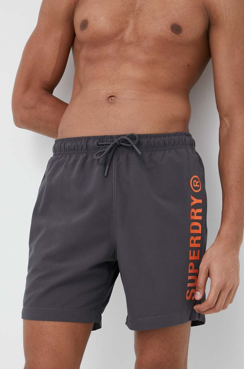 Superdry fürdőnadrág fekete - Pepit.hu