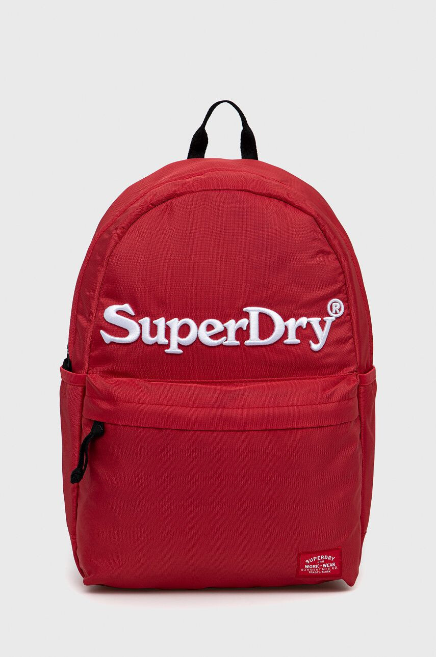 Superdry hátizsák piros női nagy sima - Pepit.hu