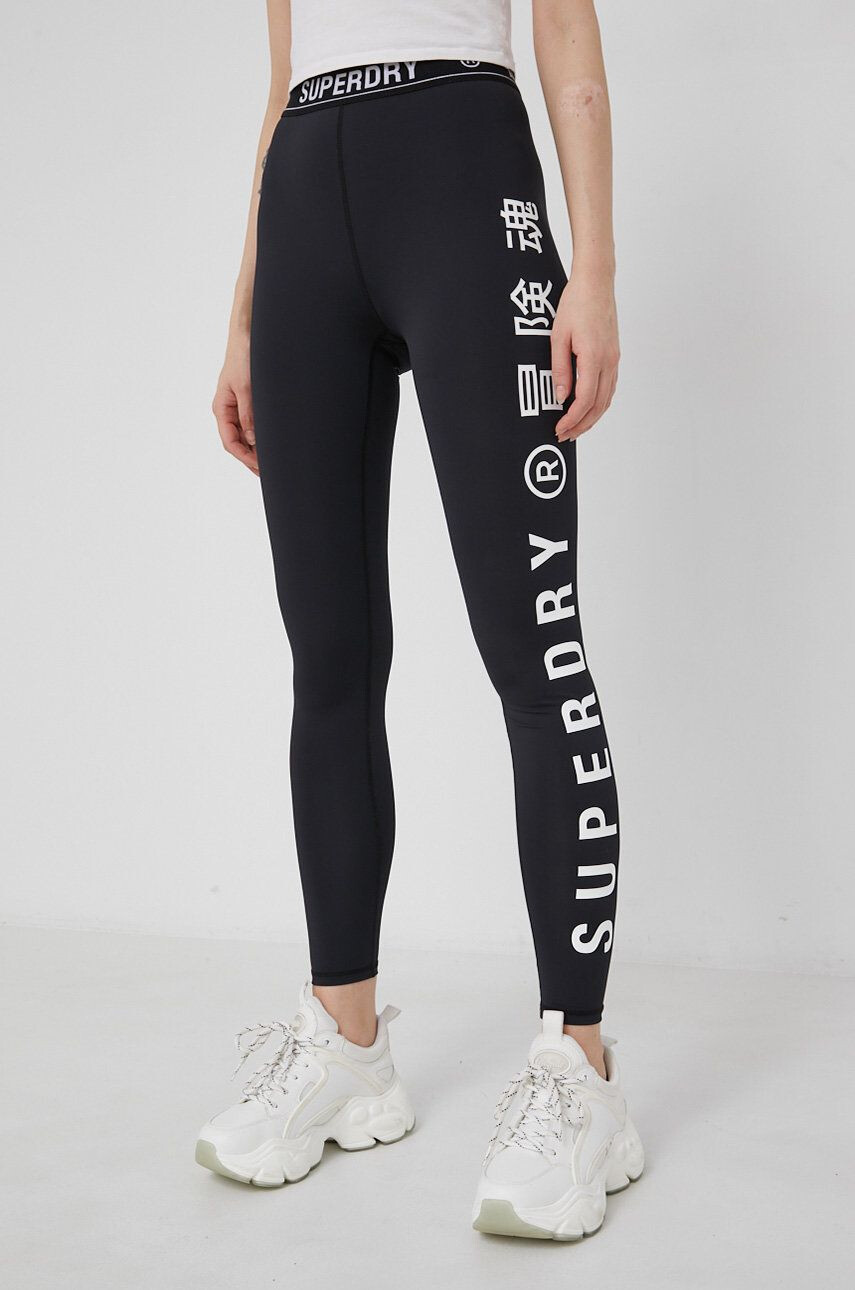 Superdry legging női nyomott mintás - Pepit.hu