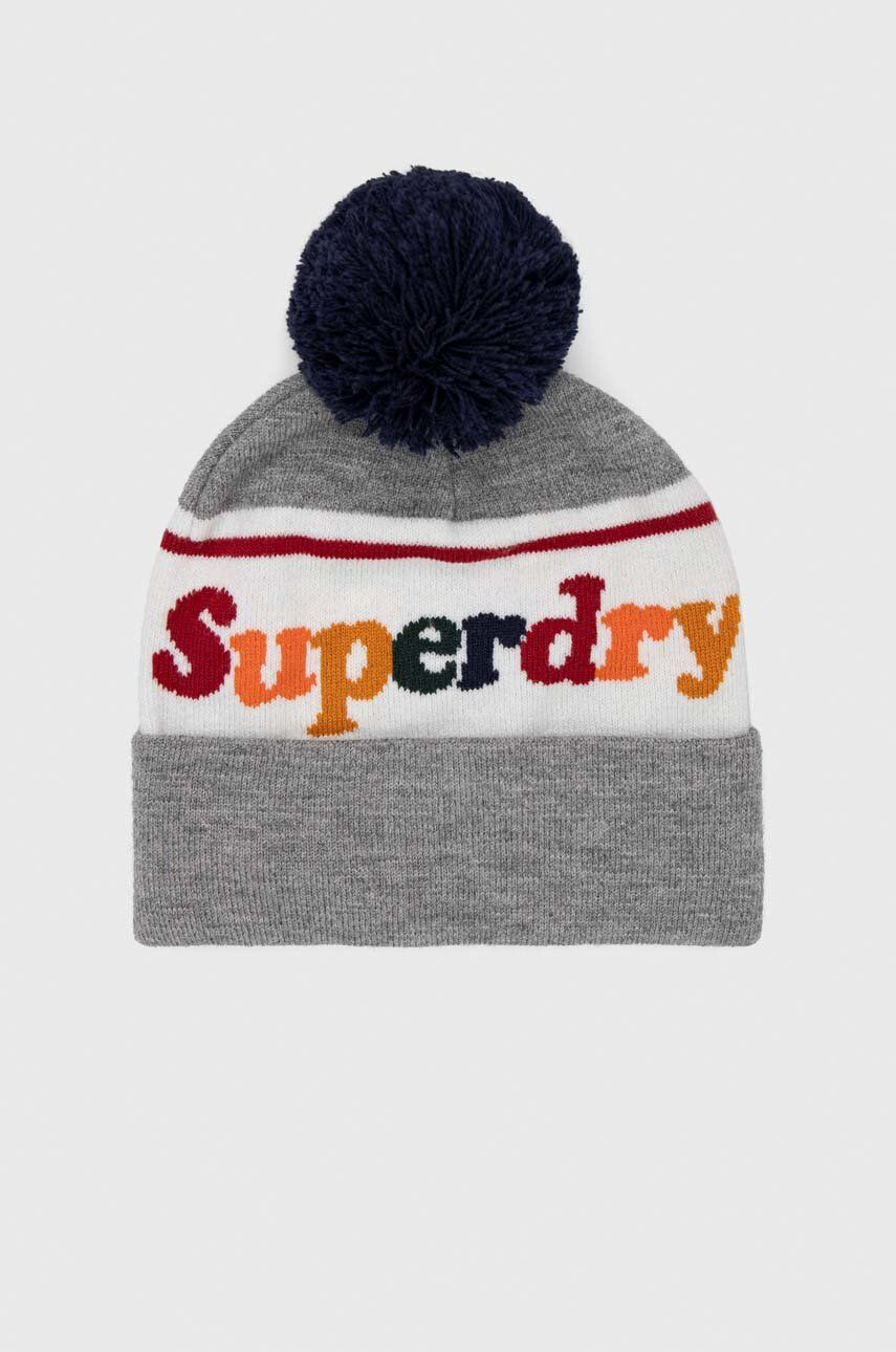 Superdry sapka vastag szürke - Pepit.hu