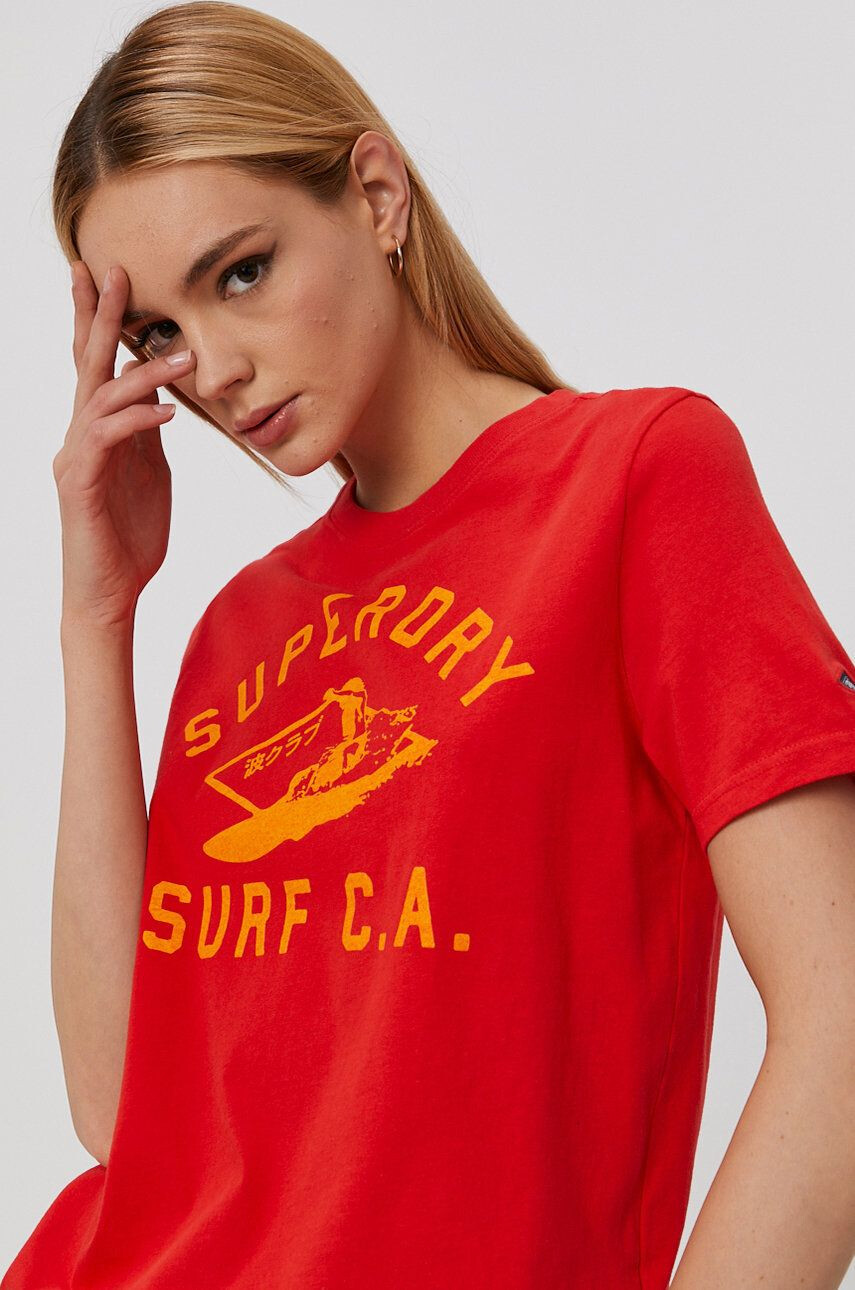 Superdry t-shirt szürke férfi nyomott mintás - Pepit.hu