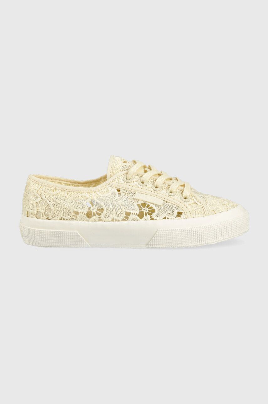 Superga sportcipő 2750 MACRAME bézs női S81219W - Pepit.hu