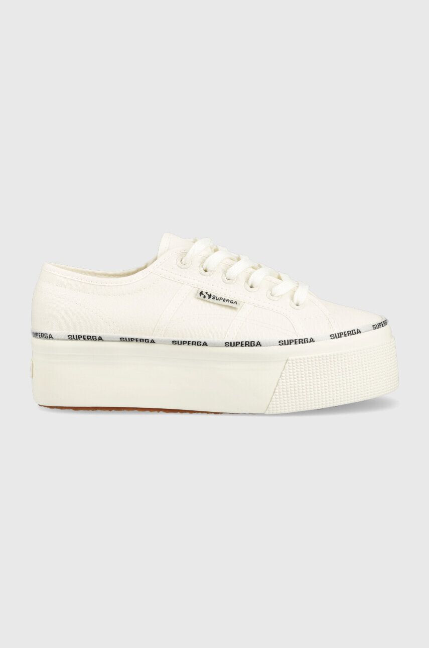 Superga sportcipő 2790 LOGO PIPING fehér női S3125LW - Pepit.hu