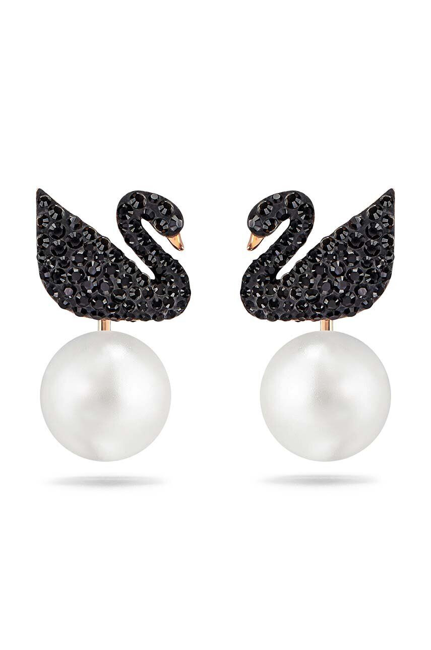 Swarovski fülbevaló ICONIC SWAN - Pepit.hu