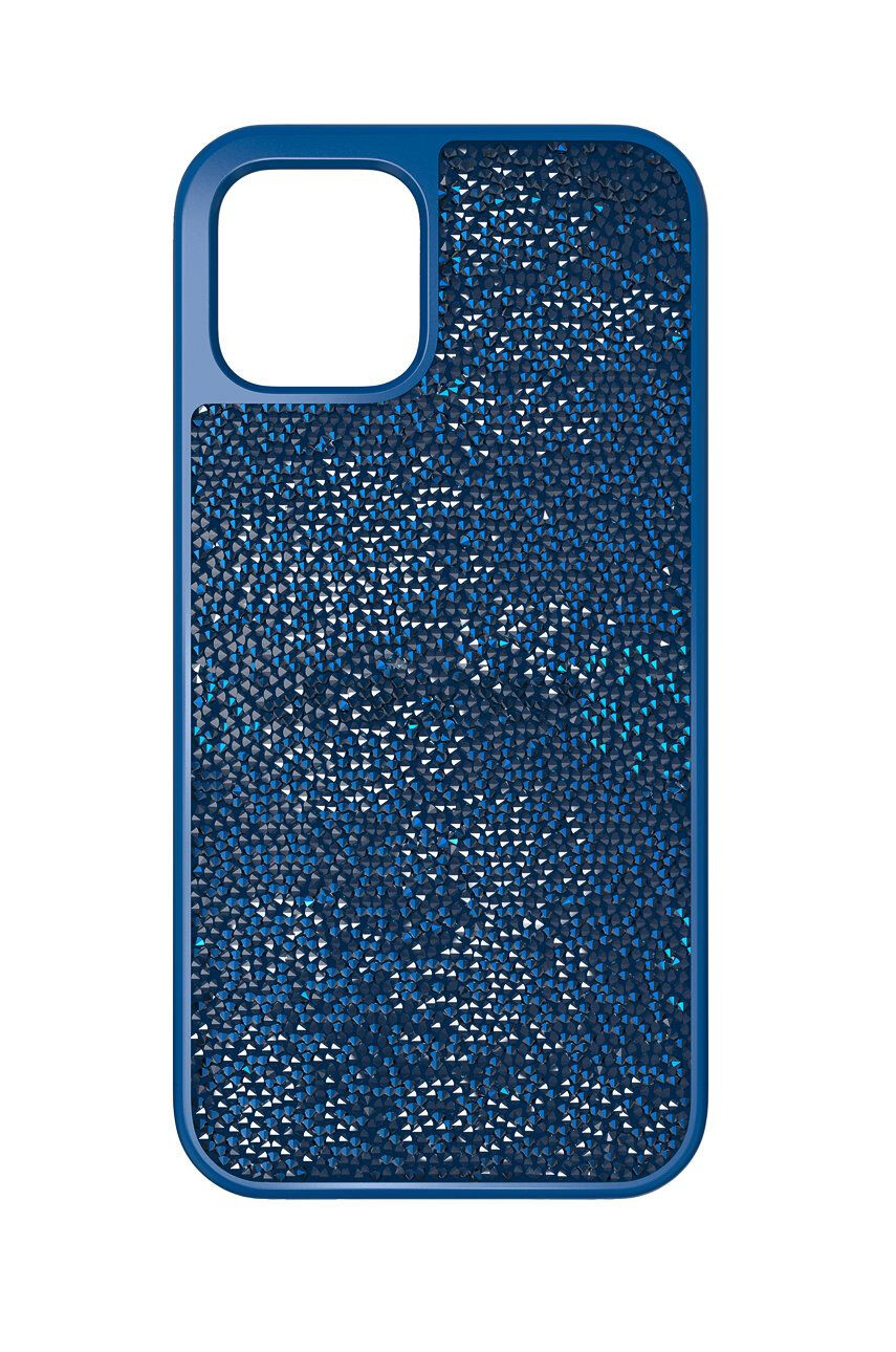 Swarovski iPhone 12/12 Pro telefon tok Glam Rock sötétkék - Pepit.hu