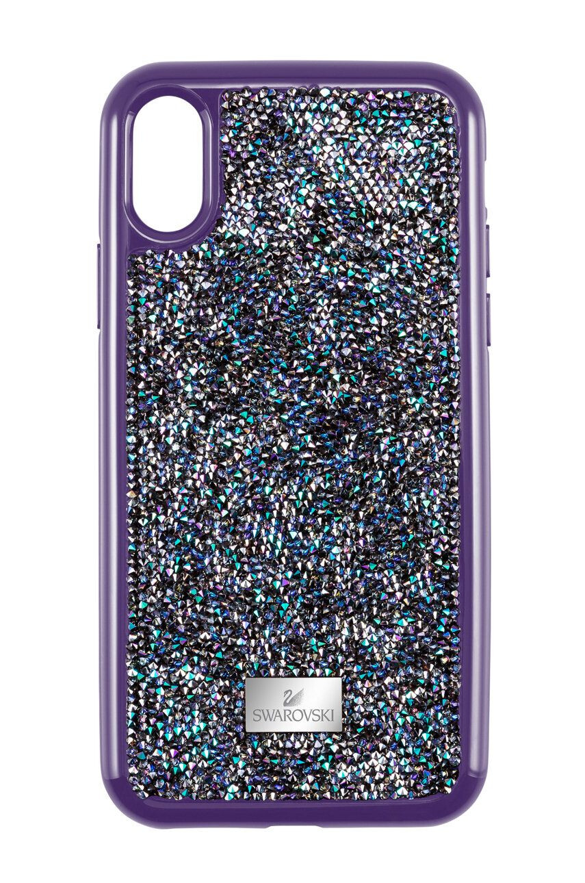 Swarovski telefon tok lila iPhone® X/XS - Pepit.hu