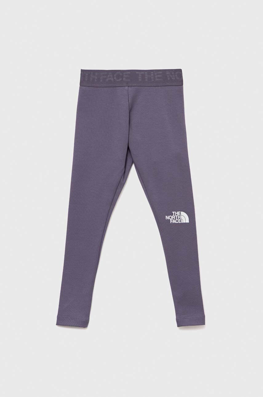 The North Face gyerek legging lila sima - Pepit.hu