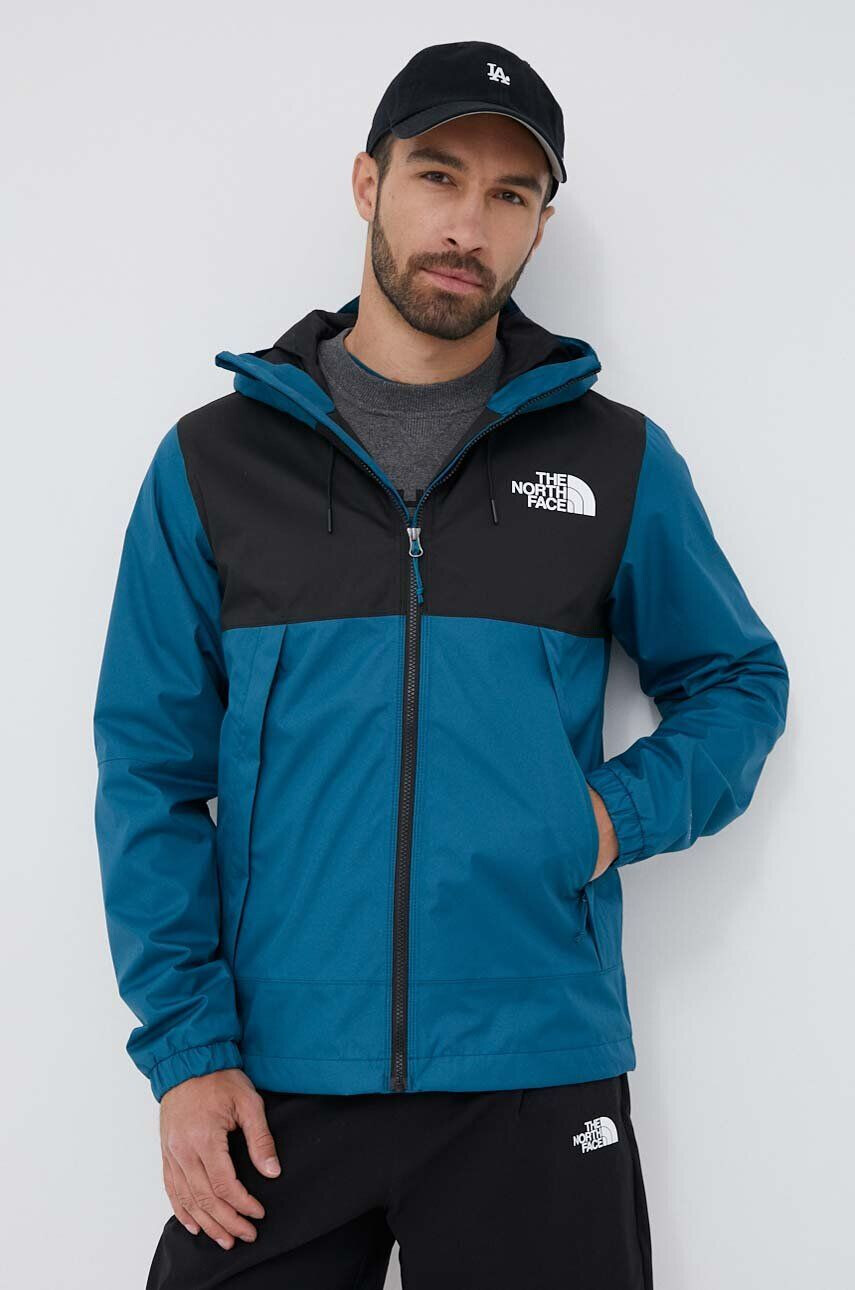 The North Face rövid kabát MOUNTAIN Q JACKET férfi türkiz átmeneti - Pepit.hu