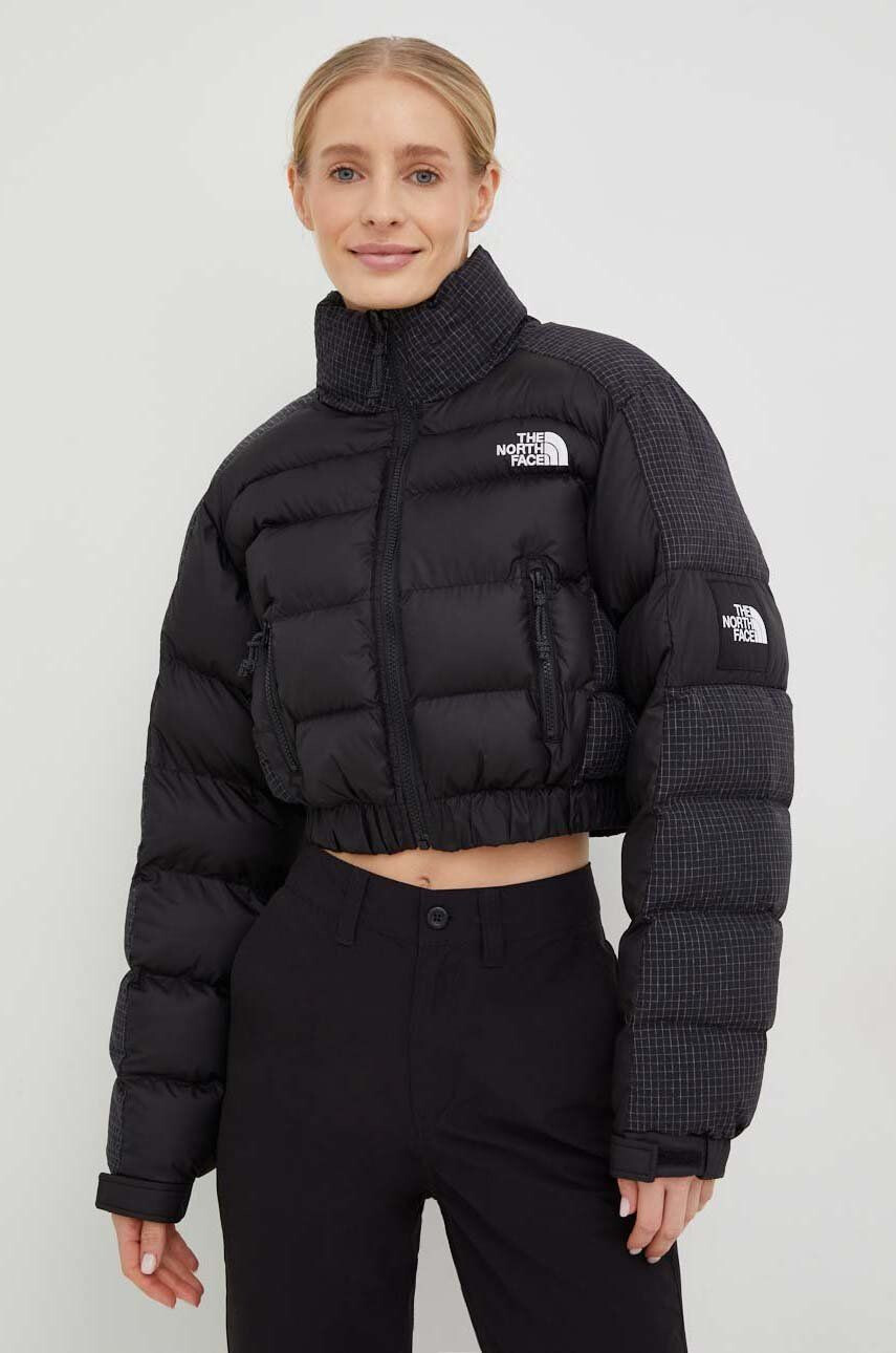 The North Face rövid kabát Women’s Rusta Puffer női fekete téli - Pepit.hu