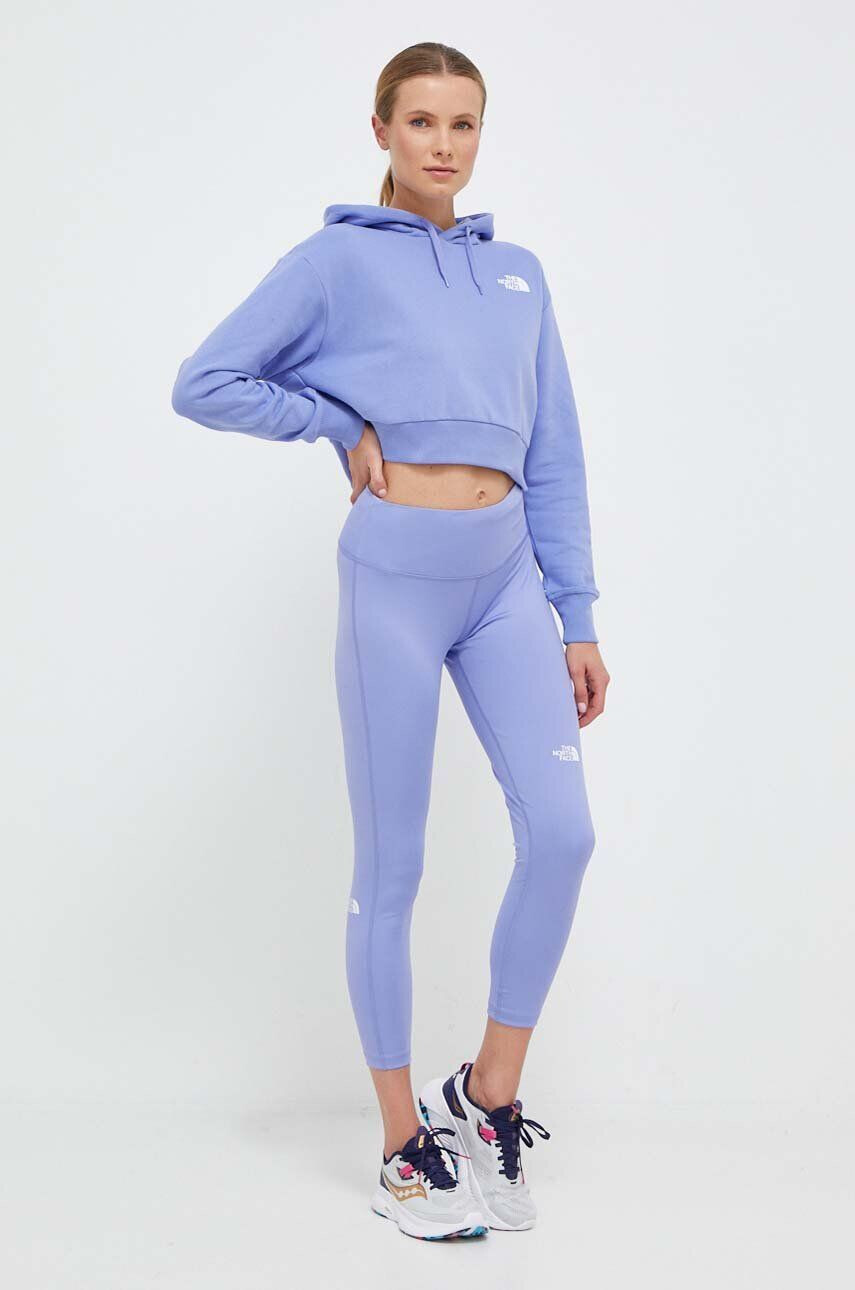 The North Face sport legging lila női sima - Pepit.hu