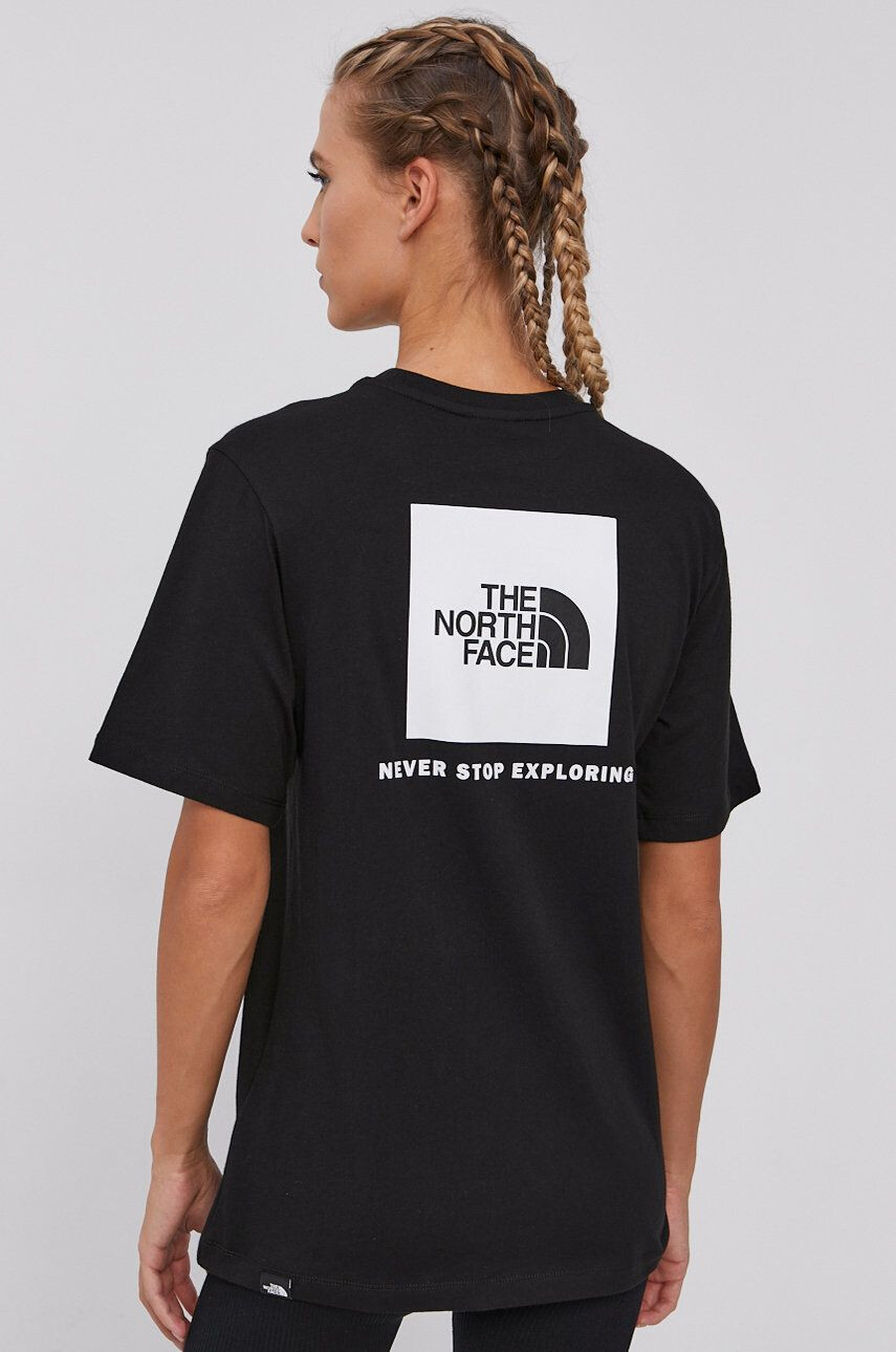 The North Face t-shirt női fekete - Pepit.hu