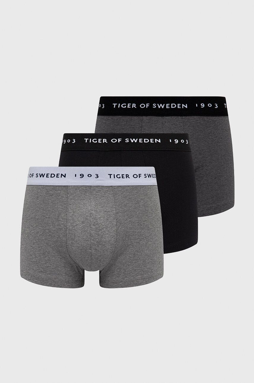 Tiger of Sweden boxeralsó (3-pack) szürke férfi - Pepit.hu