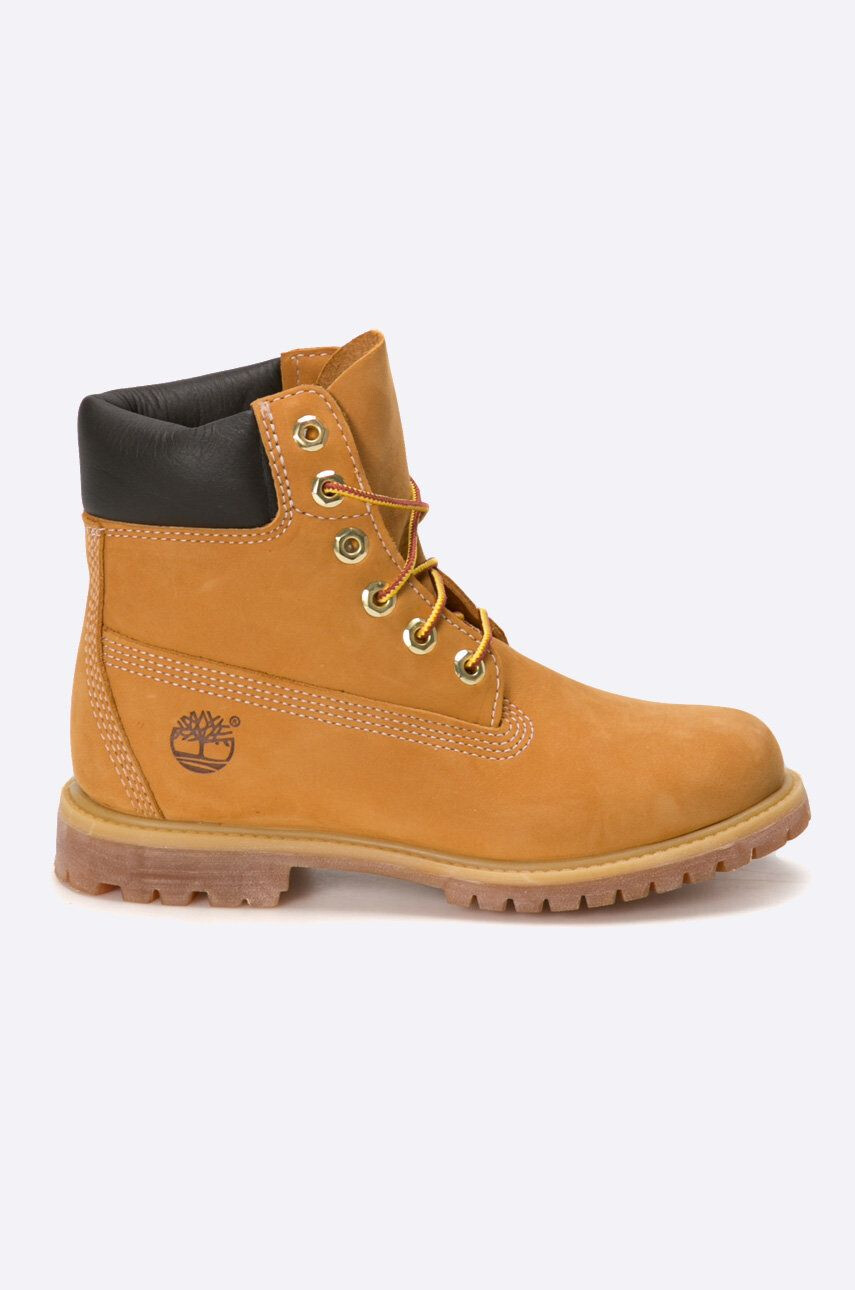 Timberland munkabakancs bőrből 6in TB0103617131 bézs női lapos talpú - Pepit.hu