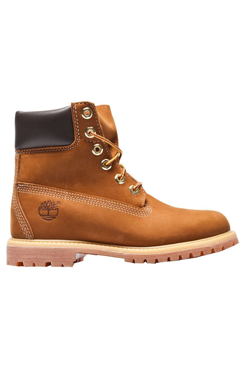 Timberland bokacsizma PREMIUM barna női lapos talpú - Pepit.hu