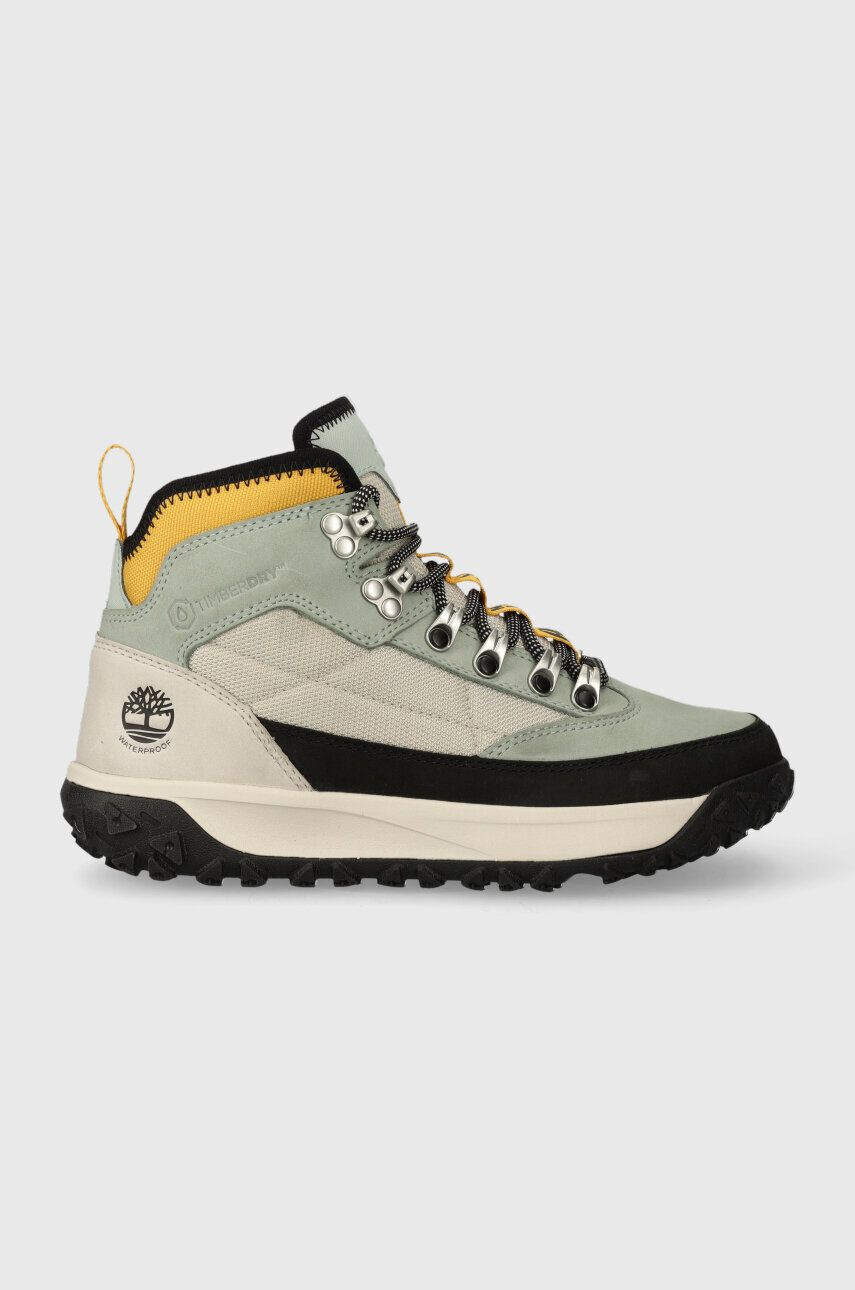 Timberland cipő GS Motion6 Mid F/L WP szürke női lapos talpú TB0A2MXHEA21 - Pepit.hu