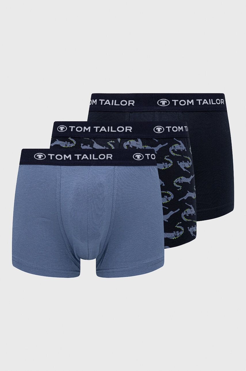 Tom Tailor boxeralsó (3 db) sötétkék férfi - Pepit.hu