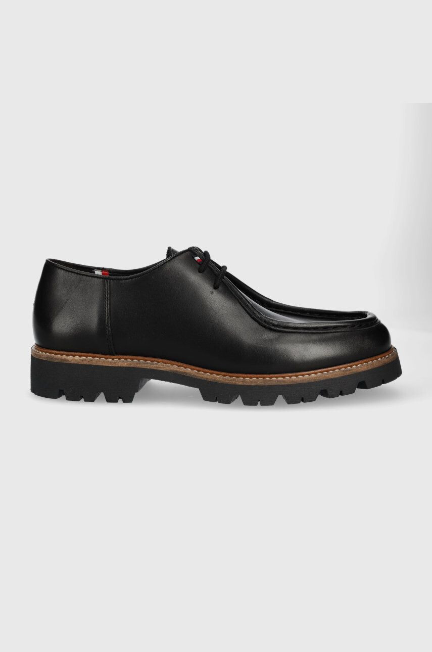 Tommy Hilfiger bőr félcipő Fashion Wallabee Shoe - Pepit.hu