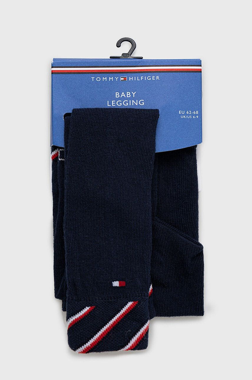 Tommy Hilfiger baba legging sötétkék nyomott mintás - Pepit.hu