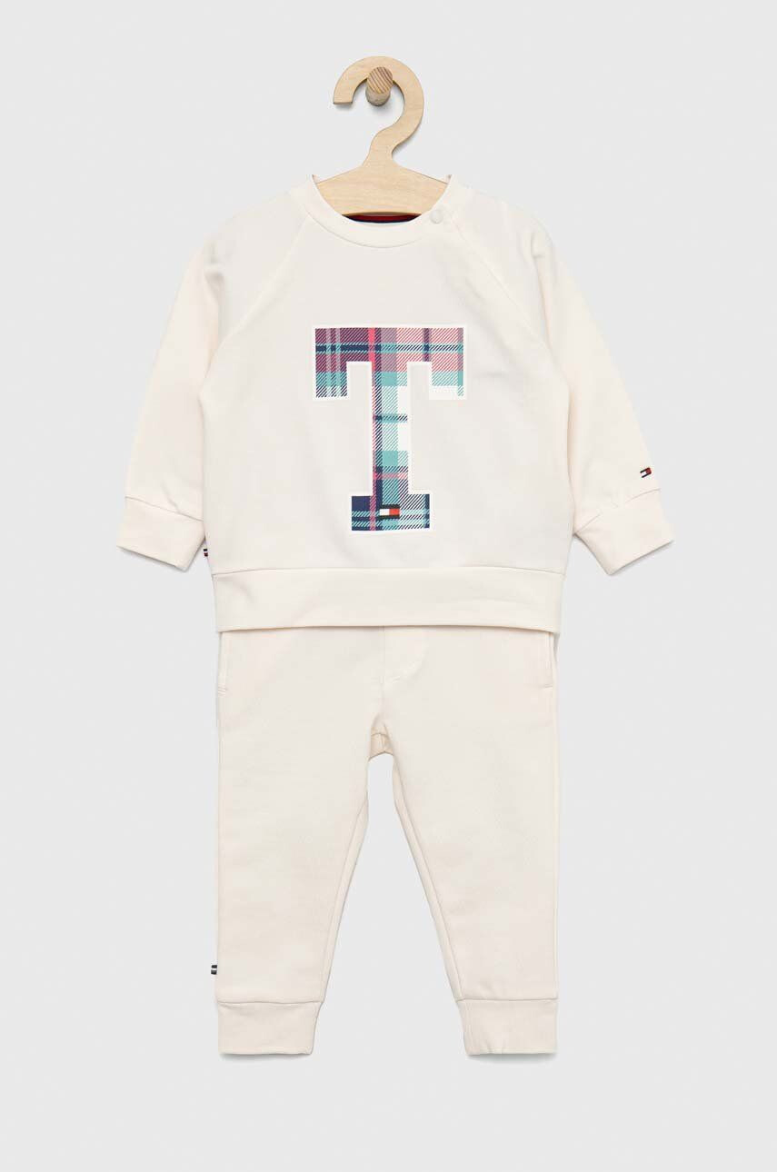 Tommy Hilfiger baba tréningruha bézs - Pepit.hu