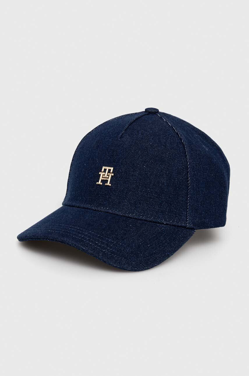 Tommy Hilfiger baseball sapka sötétkék sima - Pepit.hu