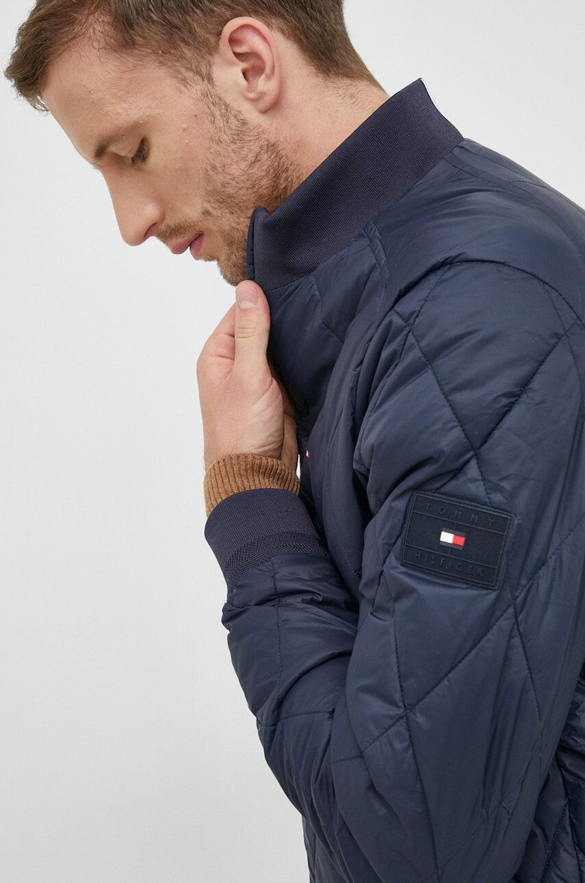 Tommy Hilfiger bomber dzseki női sötétkék átmeneti - Pepit.hu