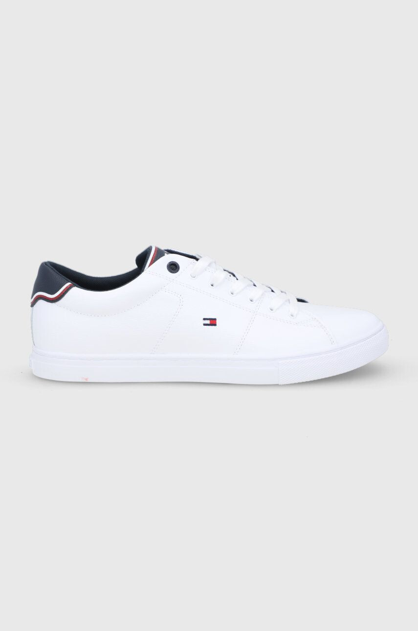 Tommy Hilfiger bőr cipő fehér - Pepit.hu