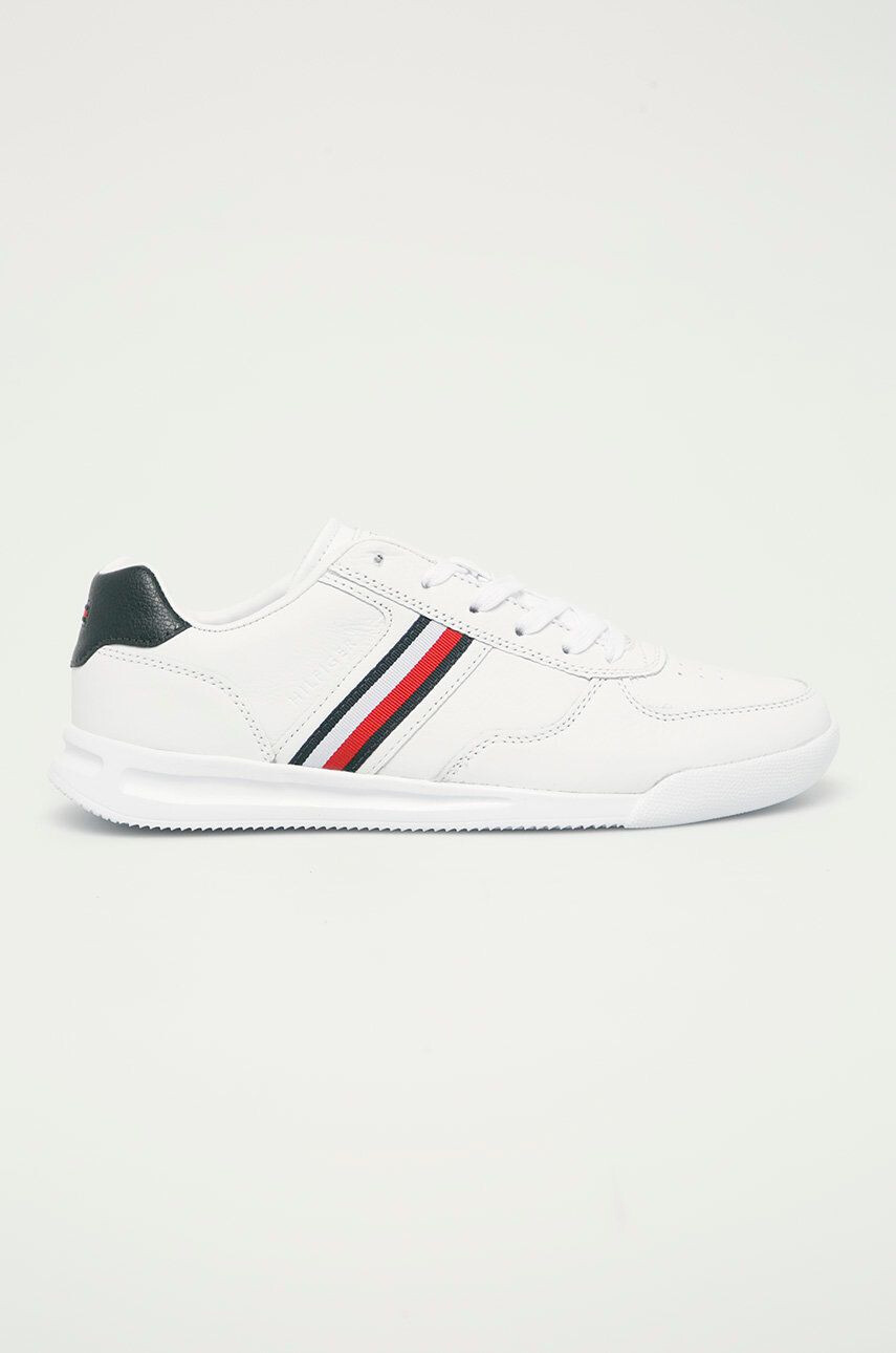 Tommy Hilfiger bőr cipő fehér - Pepit.hu