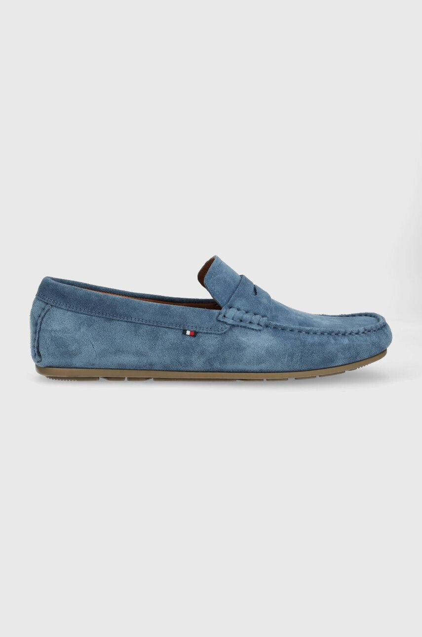 Tommy Hilfiger bőr mokaszin CASUAL HILFIGER SUEDE DRIVER férfi FM0FM04271 - Pepit.hu