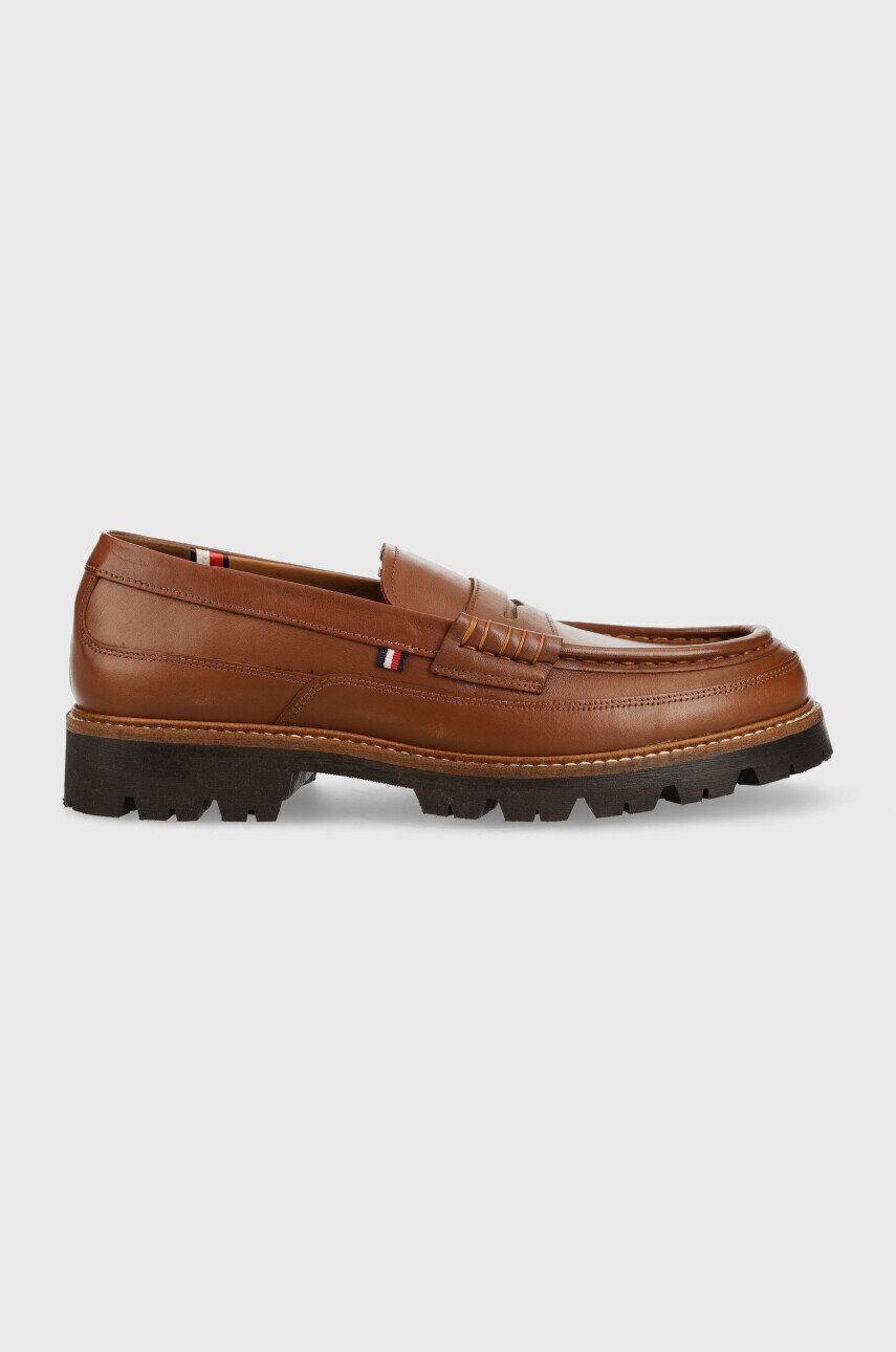 Tommy Hilfiger bőr mokaszin Fashion Loafer - Pepit.hu