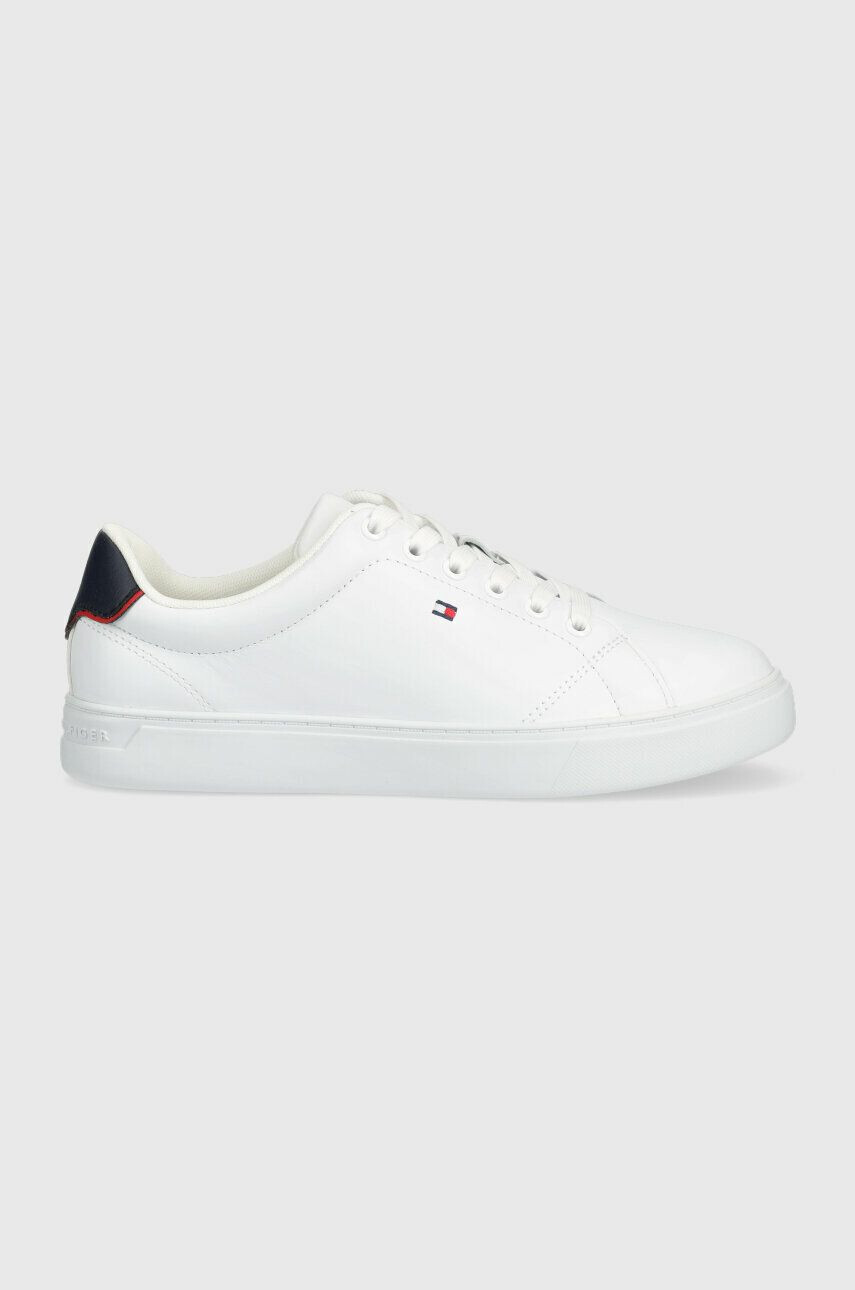 Tommy Hilfiger bőr sportcipő ESSENTIAL COURT SNEAKER fehér FW0FW07427 - Pepit.hu