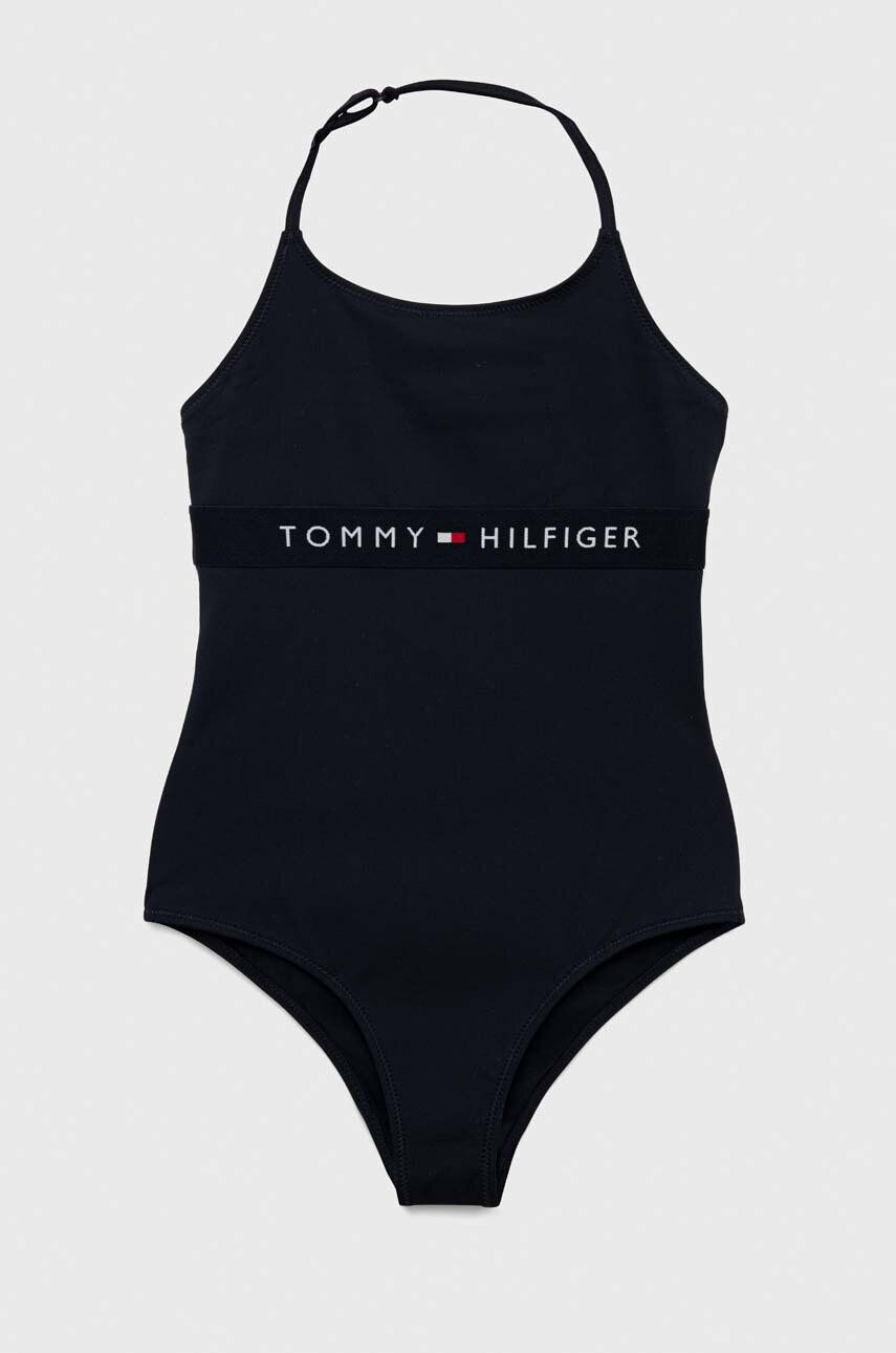 Tommy Hilfiger egyrészes gyerek fürdőruha narancssárga - Pepit.hu