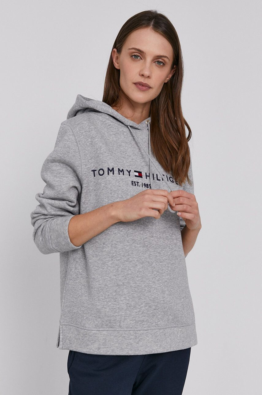 Tommy Hilfiger felső szürke női nyomott mintás - Pepit.hu