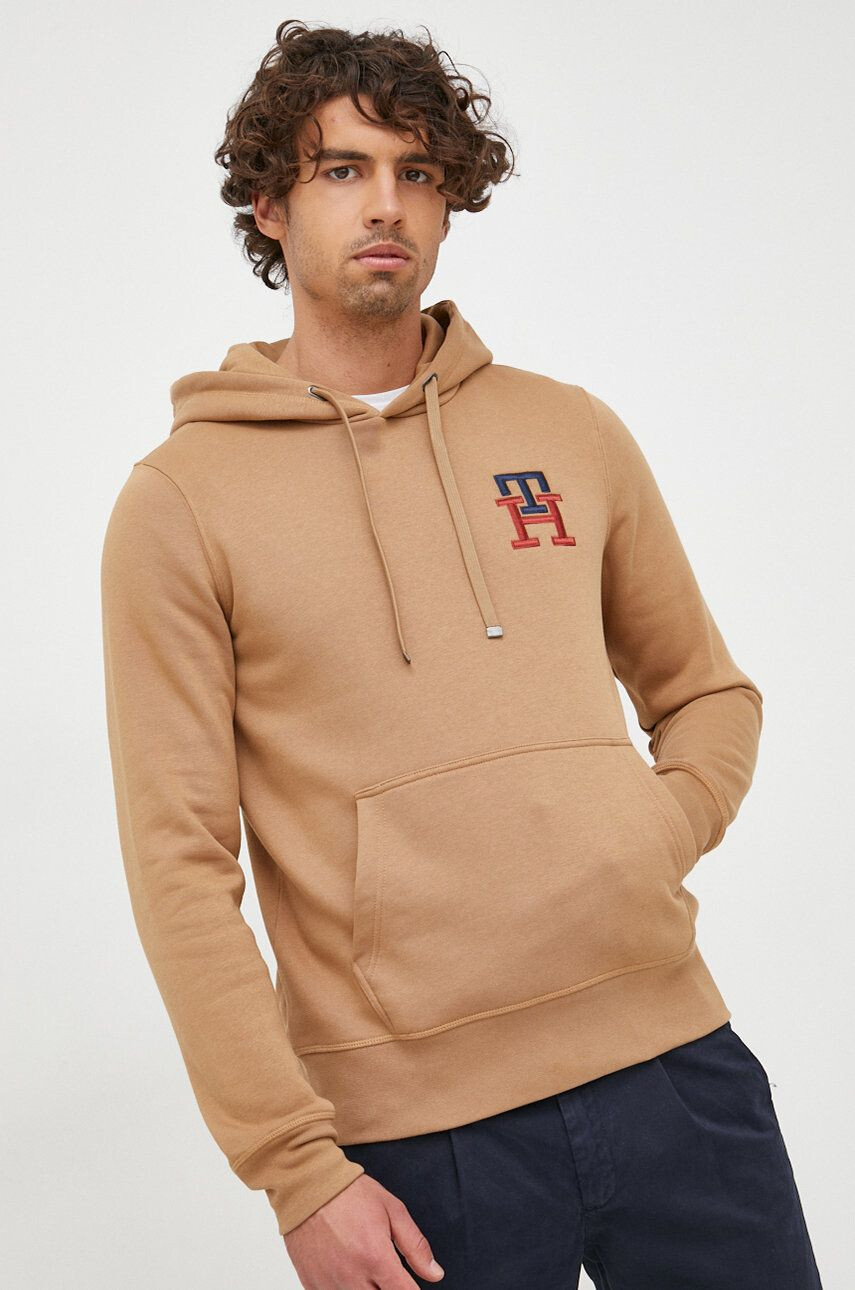 Tommy Hilfiger felső bézs férfi nyomott mintás - Pepit.hu