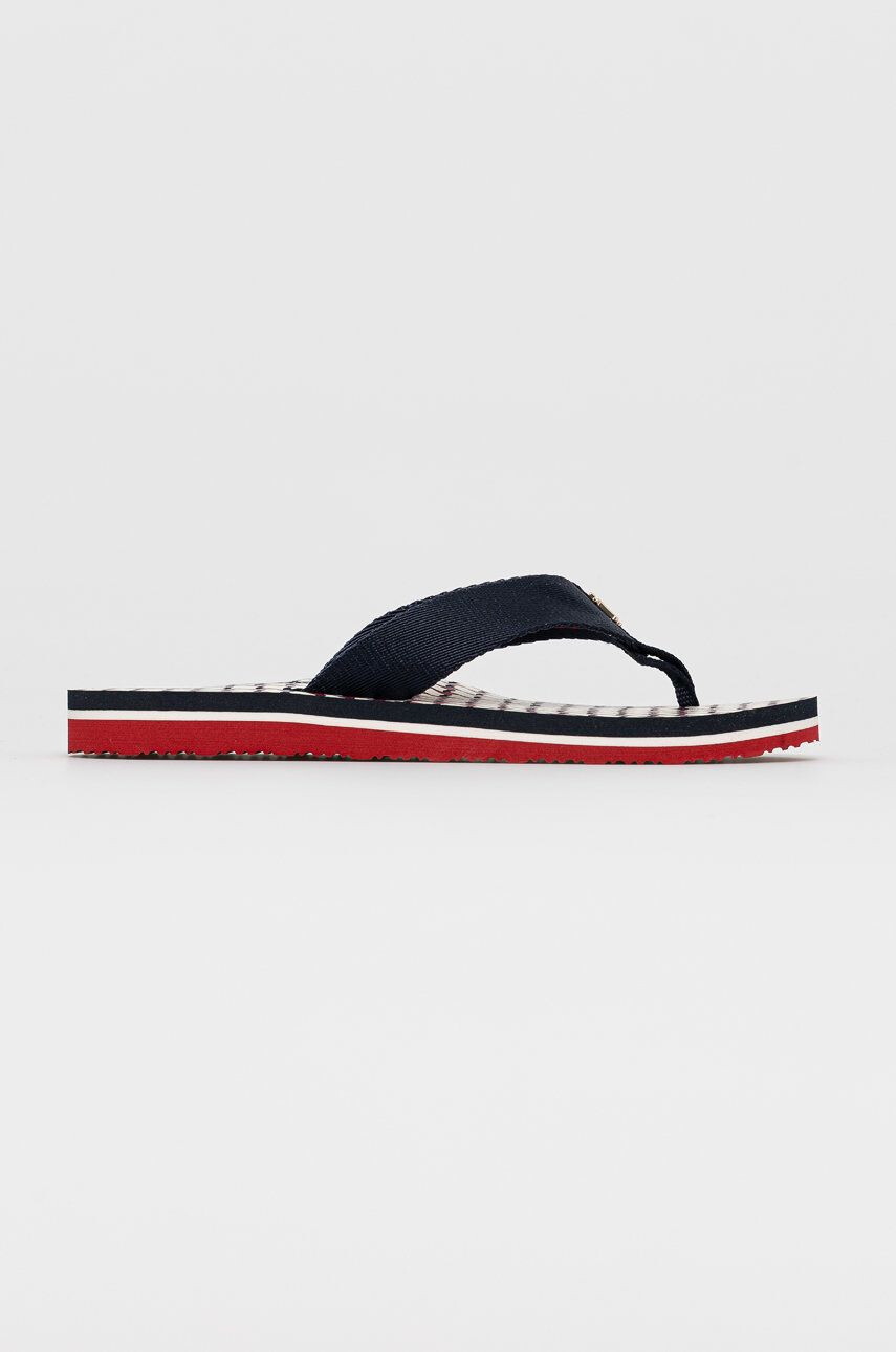 Tommy Hilfiger flip-flop sötétkék női lapos talpú - Pepit.hu