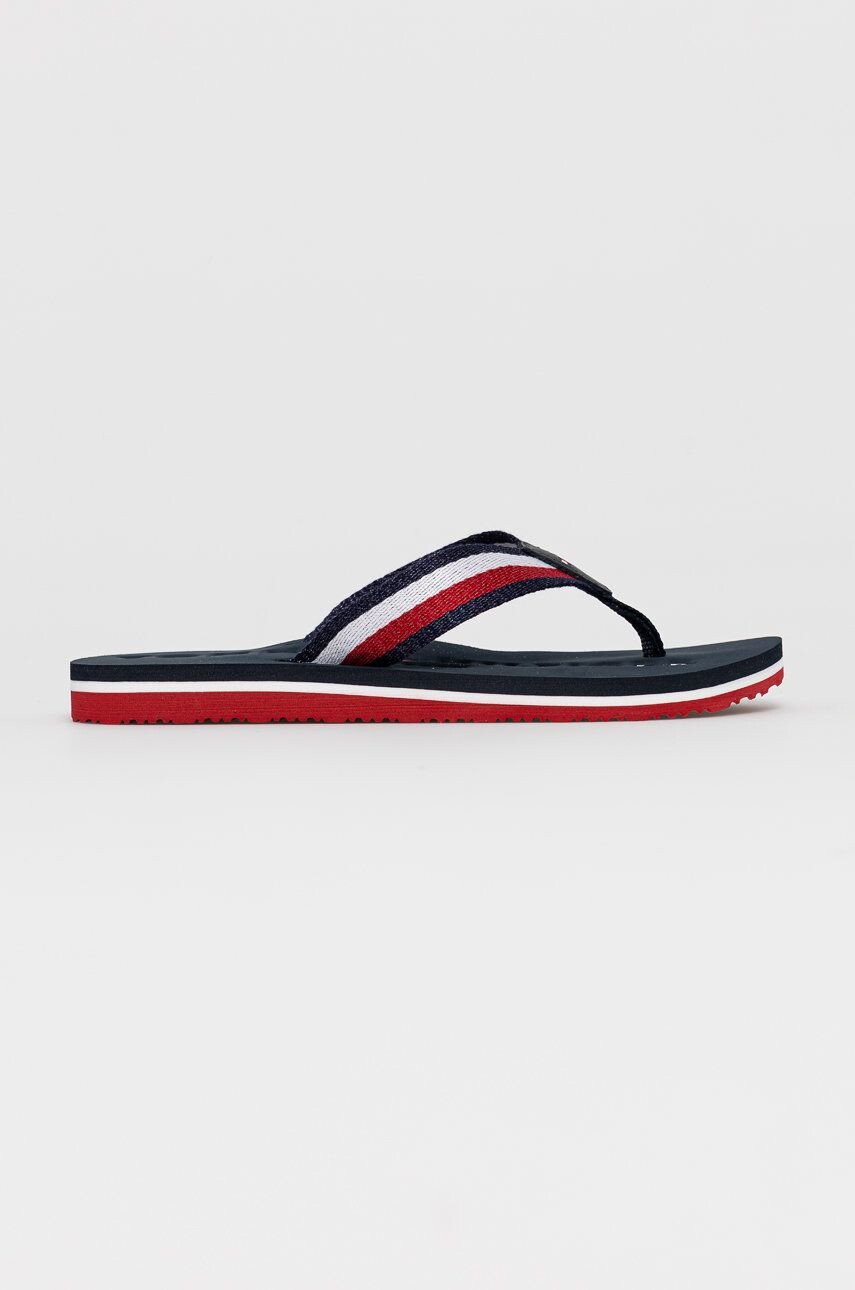 Tommy Hilfiger flip-flop sötétkék női lapos talpú - Pepit.hu